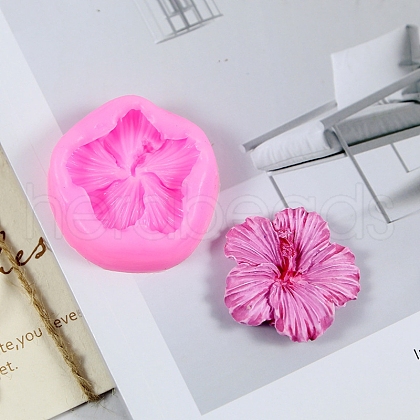 Hibiscus Flower DIY Silicone Molds DIY-F145-01-1