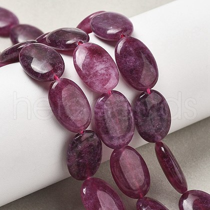 Natural Malaysia Jade Beads Strands G-K392-C06-13x18mm-1