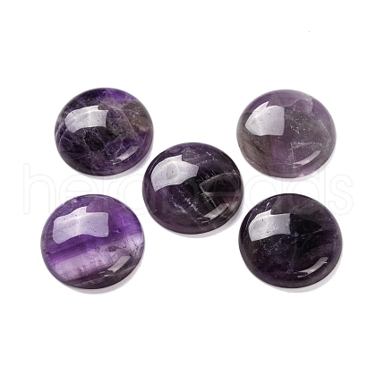 Natural Amethyst Cabochons G-B085-02A-06-1