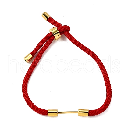 Braided Nylon Cord Bracelet Making MAK-A017-D03-42G-1