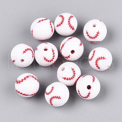 Handmade Polymer Clay Beads CLAY-N014-02B-11-1