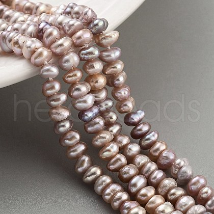 Natural Cultured Freshwater Pearl Beads Strands PEAR-C003-32C-1