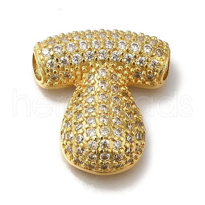 Brass with Cubic Zirconia Pendant KK-Q818-02T-G-1