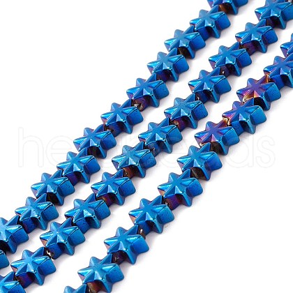 Electroplate Synthetic Non-magnetic Hematite Beads G-I317-03B-1