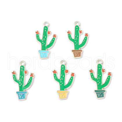 Alloy Enamel Pendants ENAM-G212-08P-1