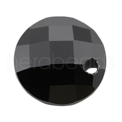 Cubic Zirconia Charms ZIRC-H116-08K-1