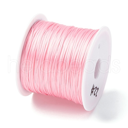 50 Yards Flat Elastic Crystal String EW-WH0019-01C-1
