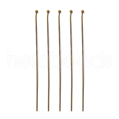 Brass Ball Head Pins X-RP0.7x70mm-AB-1