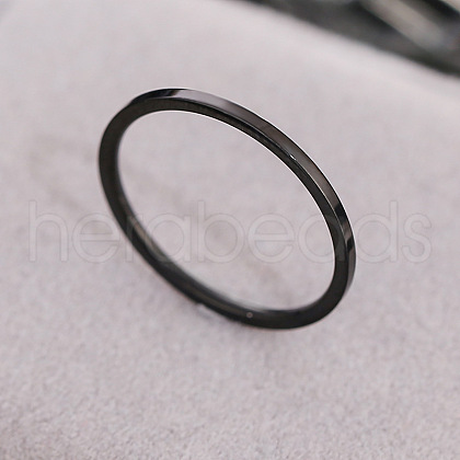 Stainless Steel Plain Band Rings FS-WG0150B-01-1