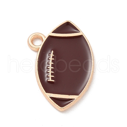Alloy Enamel Pendants ENAM-A008-34KCG-1