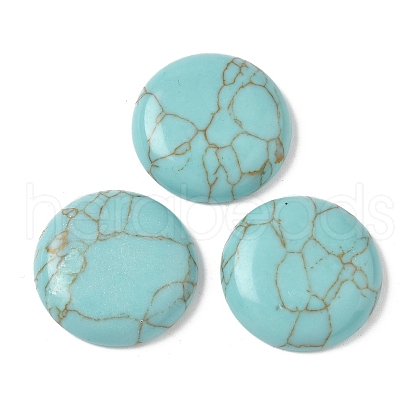 Synthetic Turquoise Cabochons G-C189-05H-1