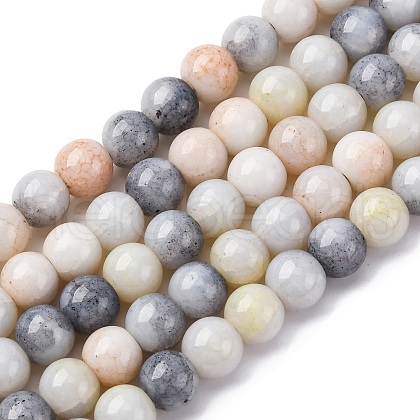 Opaque Glass Beads Strands GLAA-T031-01O-03-1