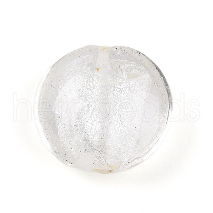 Handmade Silver Foil Glass Beads SLF20mmY-07-1