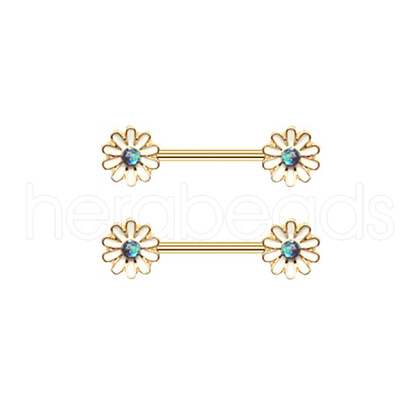 Alloy Nipple Rings WGD0B94-05-1