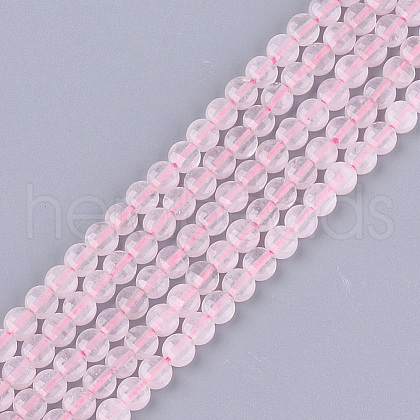 Natural Rose Quartz Beads Strands G-S354-45-1