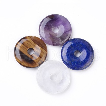 Natural Mixed Stone Pendants G-F639-04-1