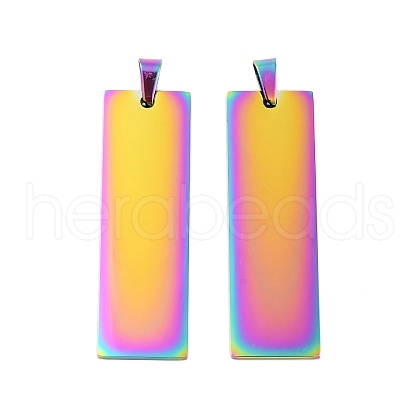 Ion Plating(IP) 304 Stainless Steel Pendants STAS-D142-01C-M-1