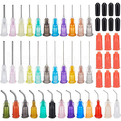 BENECREAT Plastic Fluid Precision Blunt Needle Dispense Tips TOOL-BC0001-20-1