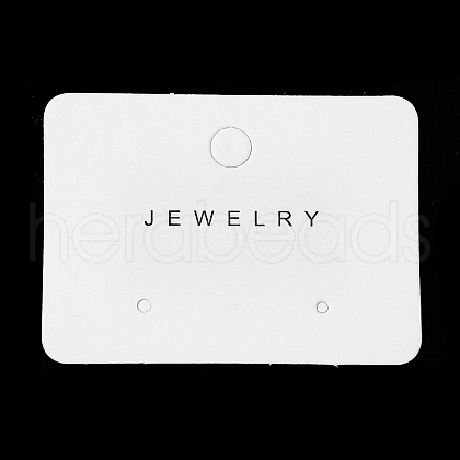 Paper Jewelry Display Cards with Hanging Hole CDIS-M005-27-1
