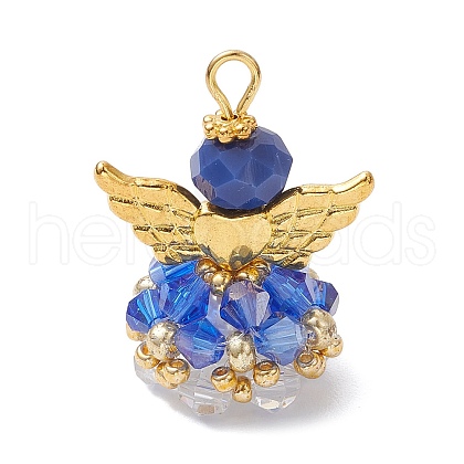 Glass Pendants PALLOY-MZ00664-08-1