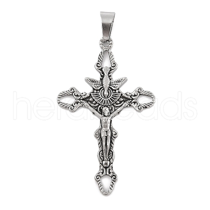 304 Stainless Steel Pendants STAS-D112-04AS-02-1