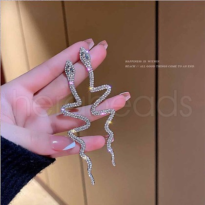 Imitation Pearl Tassel Earrings RQ6220-13-1