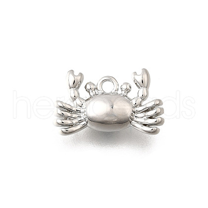 Ocean Theme Brass Charms KK-C096-13B-P-1