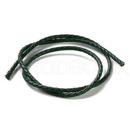 Braided Leather Cord VL3mm-17-1