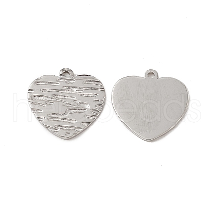 Non-Tarnish 201 Stainless Steel Charms STAS-J401-VC729-1