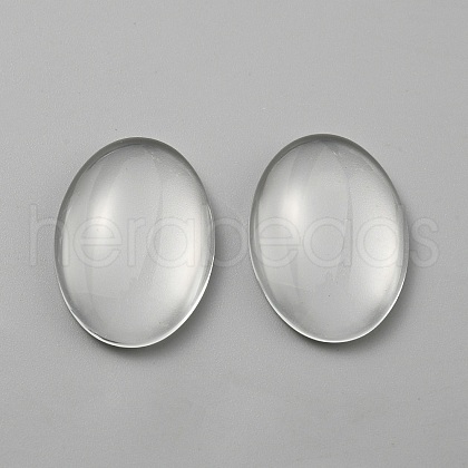 Glass Cabochons GLAA-WH0035-34-1
