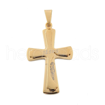 304 Stainless Steel Pendants STAS-G346-48G-1