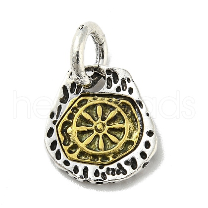 Tibetan Style Rack Plating Alloy Pendants FIND-Z024-01D-1