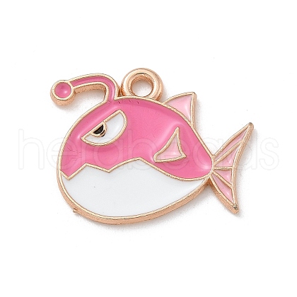 Alloy Enamel Pendants ENAM-A008-44KCG-02-1