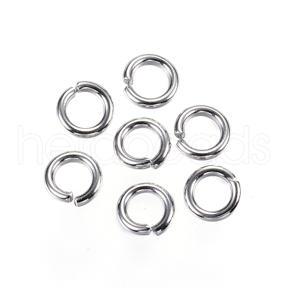 304 Stainless Steel Jump Rings A-STAS-D448-098P-5mm-1