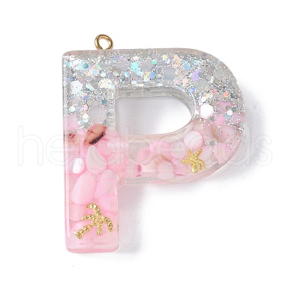 Resin Pendants RESI-B029-01P-P-1