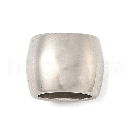 304 Stainless Steel European Beads STAS-S183-06P-1