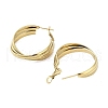 Vacuum Plating 202 Stainless Steel Hoop Earrings EJEW-A041-02G-2