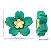 70Pcs 7 Colors Opaque Resin Cabochons CRES-CJ0001-52-2