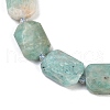 Natural Amazonite Beads Strands G-B125-P02-01-3