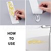 Flame Pattern Waterproof PVC Car Sticker Decals DIY-FH0001-15-5