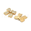304 Stainless Steel Rhinestone Pendant STAS-U047-28G-2