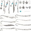 SUNNYCLUE DIY Ocean Theme Alloy Bookmarks Making Findings Kit DIY-SC0024-32-1