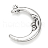 Tibetan Style Alloy  2-Loop Link Pendants TIBE-Q075-12AS-LF-1