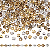 SUNNYCLUE 240Pcs 12 Styles Tibetan Style Alloy Spacer Beads TIBEB-SC0001-29-1