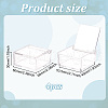 Plastic Beads Storage Containers with Flip Cover CON-WH0093-10-2