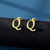 201 Stainless Steel Stud Earrings WG24A34-17-1