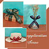   35.58~36 Yards 3 Colors Laser Style Polyester Satin Ribbons OCOR-PH0002-41-4