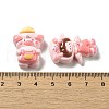 Stationery Theme Opaque Pig Study Tool Resin Decoden Cabochons RESI-G090-02-3
