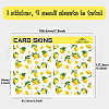 PVC Plastic Waterproof Card Stickers DIY-WH0432-133-2