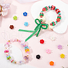 SUNNYCLUE 100Pcs Opaque Acrylic Beads MACR-SC0001-63-4